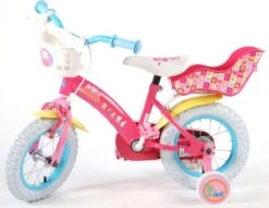 Volare Peppa Pig Kinderfiets - Meisjes - 12 Inch - Roze -Professionele Winkel Voor Fietsuitrusting 1200x930