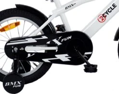 2Cycle BMX-Fun Kinderfiets - 16 Inch - Wit - Jongensfiets -Professionele Winkel Voor Fietsuitrusting 1200x941