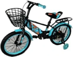 Kinderfiets - 16 Inch Kinderfiets -vanaf 4-7 Jaar Jongens En Meisjes Fietsen - Terugtrap -Rem -Stabilisatoren（2 Zijwieltjes）- Mandje - Achterbank - Groen -Professionele Winkel Voor Fietsuitrusting 1200x948 4