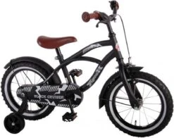 Volare Black Cruiser Kinderfiets - Jongens - 14 Inch - Zwart - 95% Afgemonteerd -Professionele Winkel Voor Fietsuitrusting 1200x954