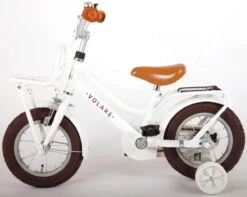 Volare Liberty Kinderfiets - Meisjes - 12 Inch - Wit - 95% Afgemonteerd -Professionele Winkel Voor Fietsuitrusting 1200x955