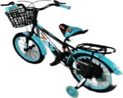 Kinderfiets - 16 Inch Kinderfiets -vanaf 4-7 Jaar Jongens En Meisjes Fietsen - Terugtrap -Rem -Stabilisatoren（2 Zijwieltjes）- Mandje - Achterbank - Groen -Professionele Winkel Voor Fietsuitrusting 1200x960 6