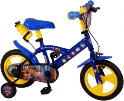 Nickelodeon Paw Patrol Kinderfiets - Jongens - 12 Inch - Blauw/Geel - Doortrapper -Professionele Winkel Voor Fietsuitrusting 1200x976