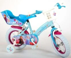 Volare Disney Frozen 2 Kinderfiets - Meisjes - 12 Inch - Blauw/Paars - Twee Handremmen -Professionele Winkel Voor Fietsuitrusting 1200x981 3