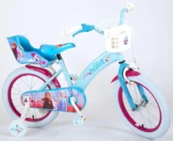 Volare Disney Frozen 2 - Kinderfiets - Meisjes - 16 Inch - Blauw/Paars -Professionele Winkel Voor Fietsuitrusting 1200x981 4