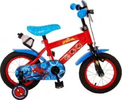 Volare Spider-Man Kinderfiets - Jongens - 12 Inch - Blauw/Rood -Professionele Winkel Voor Fietsuitrusting 1200x985 4