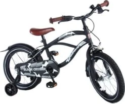 Volare Black Cruiser Kinderfiets - Jongens - 16 Inch - Zwart - 2 Handremmen -Professionele Winkel Voor Fietsuitrusting 1200x997 1