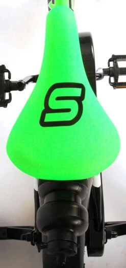 Volare Sportivo Kinderfiets - Jongens - 16 Inch - Neon Groen Zwart - 95% Afgemonteerd -Professionele Winkel Voor Fietsuitrusting 566x1200