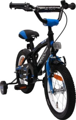 Amigo BMX Fun Jongensfiets - Kinderfiets 14 Inch - Zwart/Blauw -Professionele Winkel Voor Fietsuitrusting 761x1200 1
