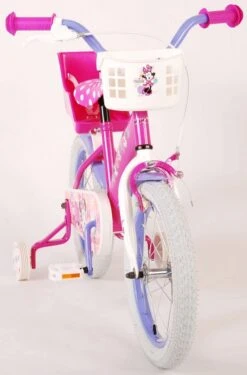 Disney Minnie Cutest Ever! Kinderfiets - Meisjes - 16 Inch - Roze -Professionele Winkel Voor Fietsuitrusting 790x1200