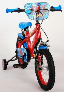 Spider-Man Kinderfiets - Jongens - 14 Inch - Rood/Blauw - Twee Handremmen -Professionele Winkel Voor Fietsuitrusting 841x1200
