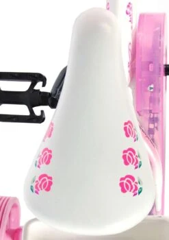 Volare Rose Kinderfiets - Meisjes - 14 Inch - Roze Wit - 95% Afgemonteerd -Professionele Winkel Voor Fietsuitrusting 848x1200
