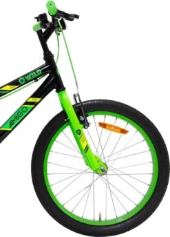 Amigo Wild - Mountainbike 20 Inch - Voor Jongens En Meisjes - Zwart/Groen -Professionele Winkel Voor Fietsuitrusting 864x1200 1