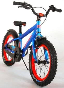 Volare Rocky Kinderfiets - 16 Inch - Blauw - 95% Afgemonteerd -Professionele Winkel Voor Fietsuitrusting 866x1200