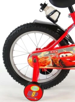 Volare Disney Cars Kinderfiets - Jongens - 16 Inch - Rood -Professionele Winkel Voor Fietsuitrusting 882x1200