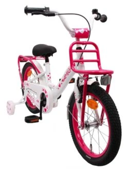 Amigo Sweetheart Meisjesfiets - Kinderfiets 20 Inch - Wit -Professionele Winkel Voor Fietsuitrusting 901x1200