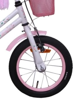 Amigo Magic Meisjesfiets - Kinderfiets 14 Inch - Wit -Professionele Winkel Voor Fietsuitrusting 907x1200