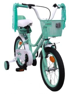 Amigo Magic Meisjesfiets - Kinderfiets 16 Inch - Turquoise -Professionele Winkel Voor Fietsuitrusting 912x1200