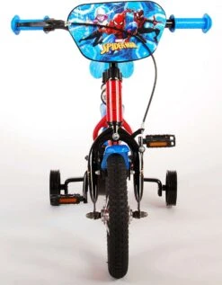 Volare Spider-Man Kinderfiets - Jongens - 12 Inch - Blauw/Rood -Professionele Winkel Voor Fietsuitrusting 935x1200
