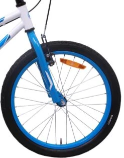 Amigo Cross Jongensfiets - Kinderfiets 20 Inch - Wit/Blauw -Professionele Winkel Voor Fietsuitrusting 945x1200