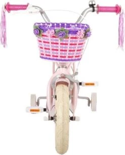 Volare Ashley Kinderfiets - Meisjes - 12 Inch - Roze - 95% Afgemonteerd -Professionele Winkel Voor Fietsuitrusting 965x1200