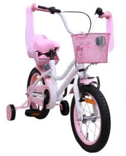 Amigo Magic Meisjesfiets - Kinderfiets 14 Inch - Wit -Professionele Winkel Voor Fietsuitrusting 970x1200