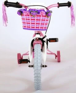 Volare Rose Kinderfiets - Meisjes - 14 Inch - Roze Wit - 95% Afgemonteerd -Professionele Winkel Voor Fietsuitrusting 976x1200 1