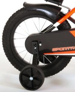 Volare Sportivo Kinderfiets - Jongens - 14 Inch - Neon Oranje/Zwart - 95% Afgemonteerd -Professionele Winkel Voor Fietsuitrusting 985x1200 2