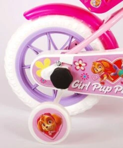 Volare Paw Patrol Kinderfiets - Meiden - 12 Inch - Roze - Doortrapper -Professionele Winkel Voor Fietsuitrusting 997x1200 1